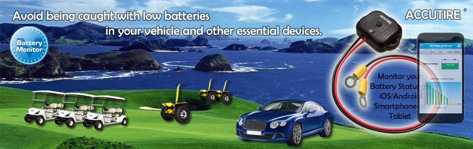 Car Battery Monitor, uses Bluetooth and Mobile App